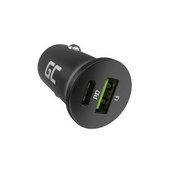 Alimentatore da auto green cell presa accendisigari usb-a 38w