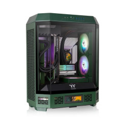 Case thermaltake the tower 600 (verde scuro, tempered glass x 3)