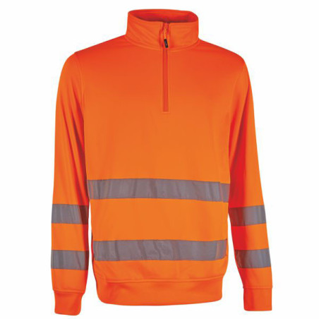 Felpa alta visibilita' u-power zip corta arancione xl [wcy319of-xl]