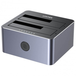 Docking station hard disk unitek 2xsata 2.5"/3.5" usb 5gbps