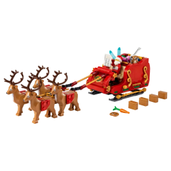 Set da costruzione lego 40499 la slitta di babbo natale 343pz multicolore