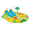 Piscina gonfiabile intex petit dino 191x152x58cm multicolore [57166]