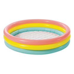 Piscina gonfiabile intex rotonda 114x25cm 132l multicolore [57412]