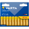 Pile alcalino varta longlife aa 1.5v 10pz [var]