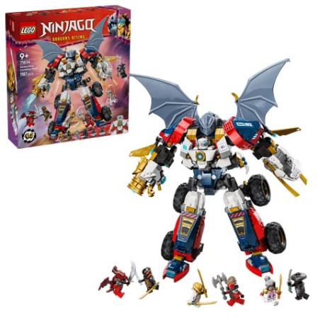 Lego ninjago - mech ultra combinatore di zane [71834]