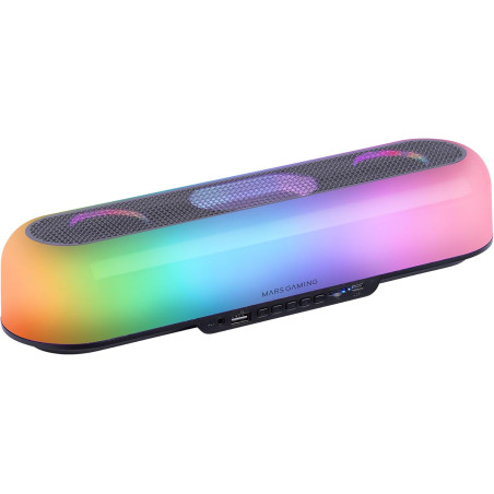 Altoparlante portatile marsgaming msb-orb, triplo driver, bluetooth