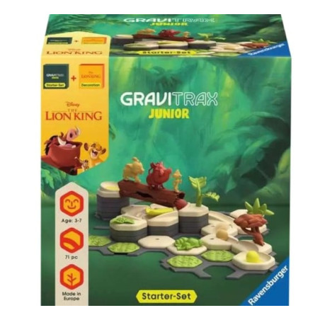 Pista per biglie ravenburger 73437 gravitrax junior starter set re