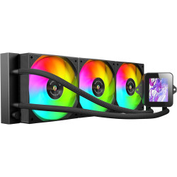 Dissipatore cpu a liquido mars gaming ml-vision360, liquid cooling