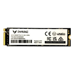 Ssd 256gb dynac m.2 2280 nvme 3,0 2100/1000 [g310256gb/r]
