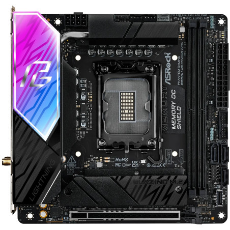 Scheda madre asrock b860i lightning wifi (1851) (d) [90-mxbrz0-a0uayz]