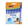 Set di penne a sfera bic cristal soft 516357 1.2mm blu 10pz [516357]