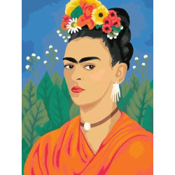 Ravensburger 25525 creart leinwand: frida kahlo [25525]