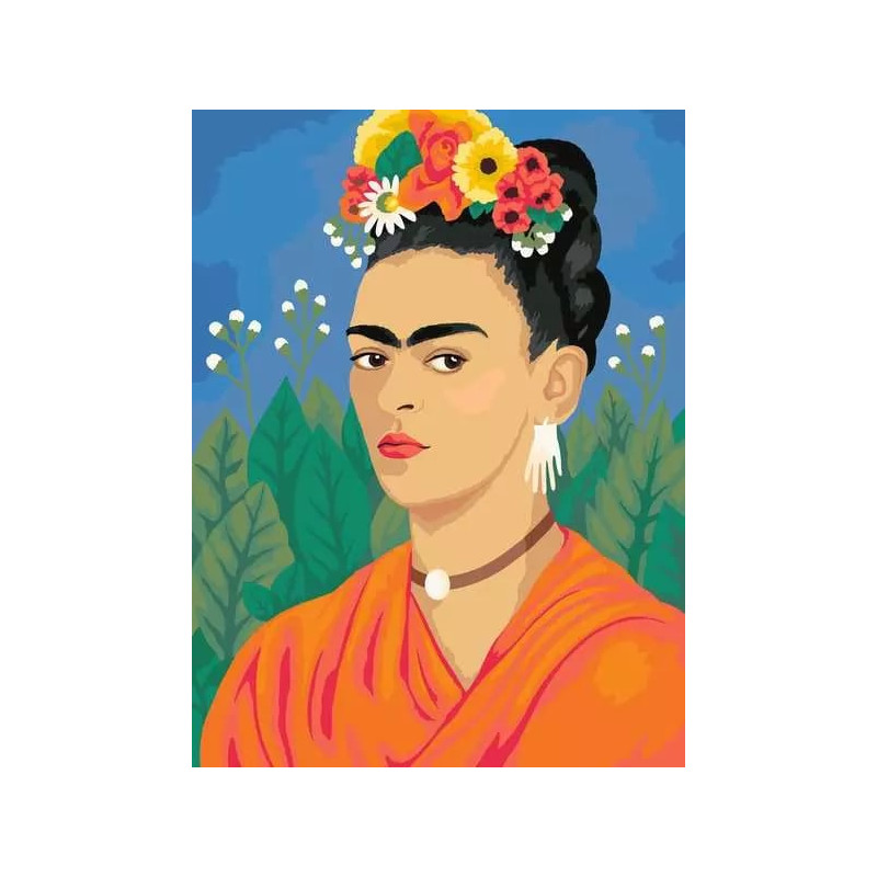Ravensburger 25525 creart leinwand: frida kahlo [25525]