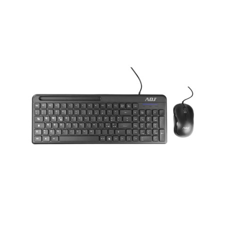 Tastiera/mouse adj smal kit usb pure keyboard + 6d ergonomic mouse
