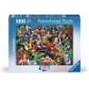 Puzzle ravensburger 12000565 dc comics challenge multicolore 1000pz