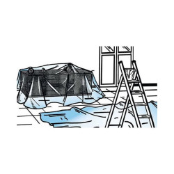 Telo copritutto cwr 1015/16 in polietilene 4x4m [1015/16]