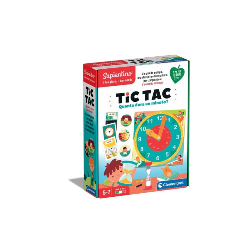 Gioco educativo clementoni 16244 sapientino tic tac dura un minuto: