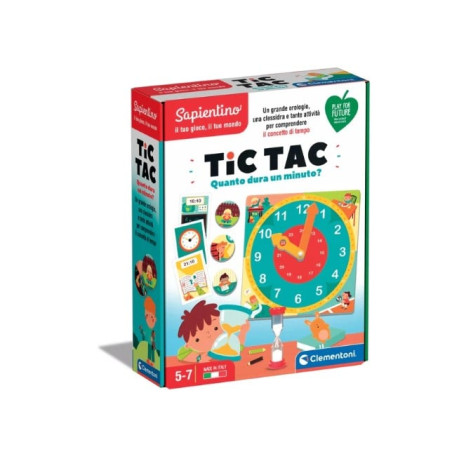 Gioco educativo clementoni 16244 sapientino tic tac dura un minuto: