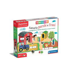 Gioco educativo clementoni 16369 sapientino montessori: fattoria