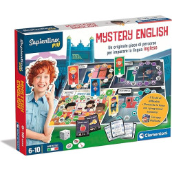 Gioco educativo clementoni 16642 sapientino: mystery english multicolore