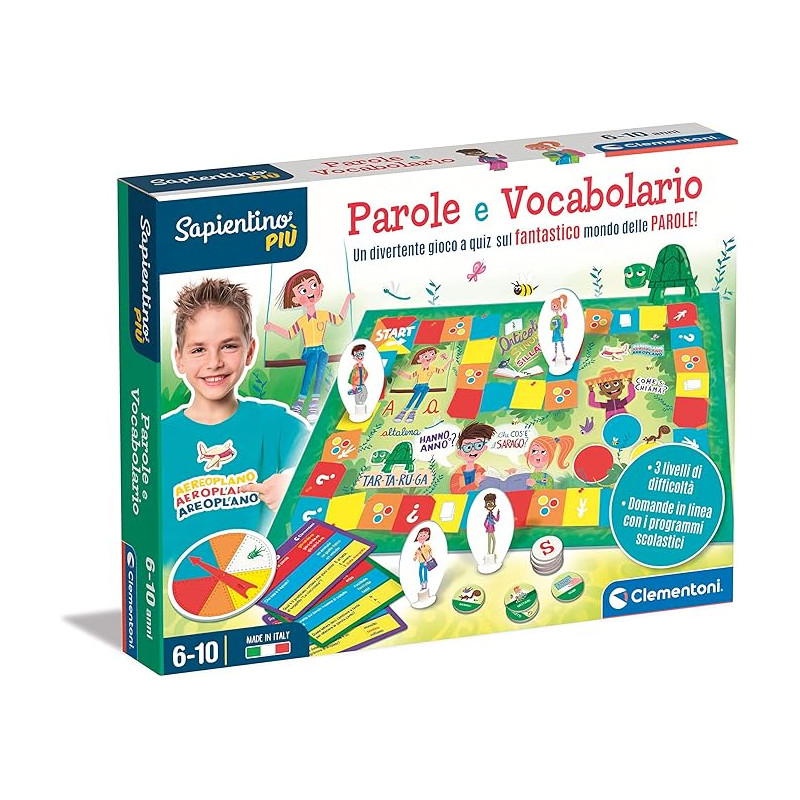 Gioco educativo clementoni 16641 sapientino: parole e vocabolario