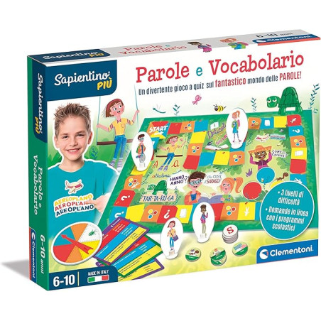 Gioco educativo clementoni 16641 sapientino: parole e vocabolario