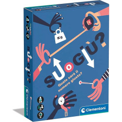 Gioco di societa' clementoni 16776 su o giu' multicolore