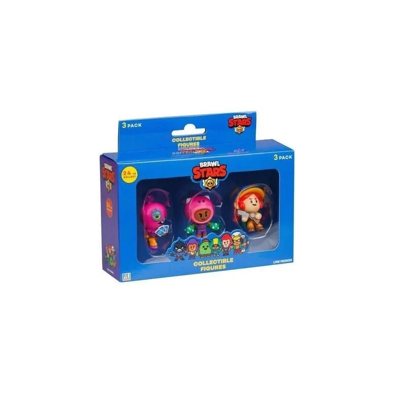 P.m.i. kids world - brawl stars s1 action figures - 3 pack