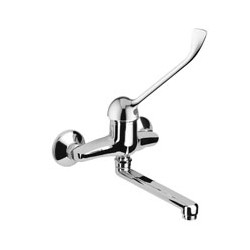 Miscelatore lavello parete leva clinica reno eurorama [eurorama ]