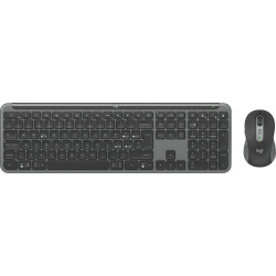 Tastiera logitech mk950 signature slim con mouse wireless/bluetooth