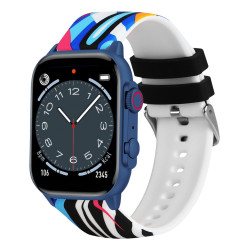 Smartwatch trevi t-fit 458 a 40mm cassa in blu con cinturino