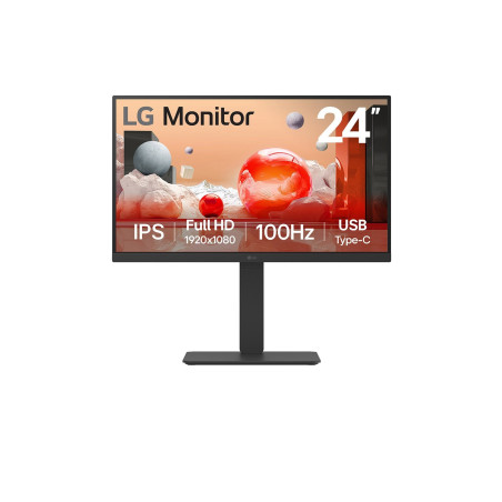 Monitor led 23,8" lg 24ba750-b full hd nero [24ba750-b.aeu]
