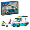 Lego city 60451 ambulanza di emergenza