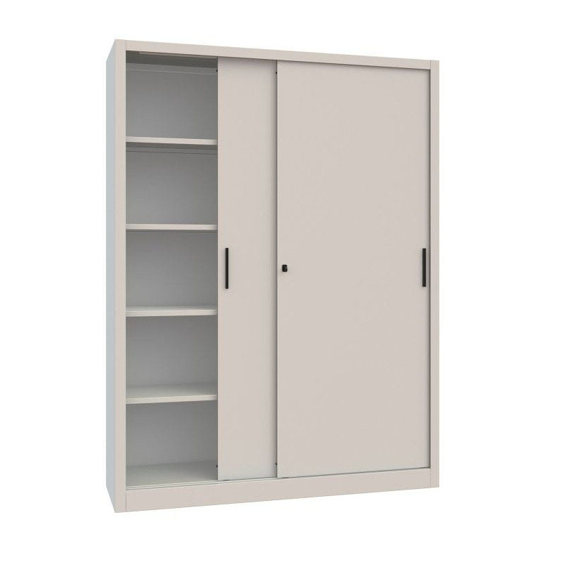 Armadio archiviazione ante scorrevoli metalliche 150x45x200h [s15a-s1212]