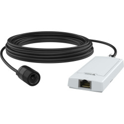 Telecamera di sicurezza ip axis p1245 mk ii in rete 1920x1080p nero/bianco