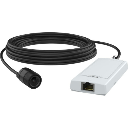 Telecamera di sicurezza ip axis p1245 mk ii in rete 1920x1080p nero/bianco