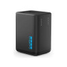 Caricabatterie doppio gopro batteria enduro h13 nero [aedbd-201-eu]