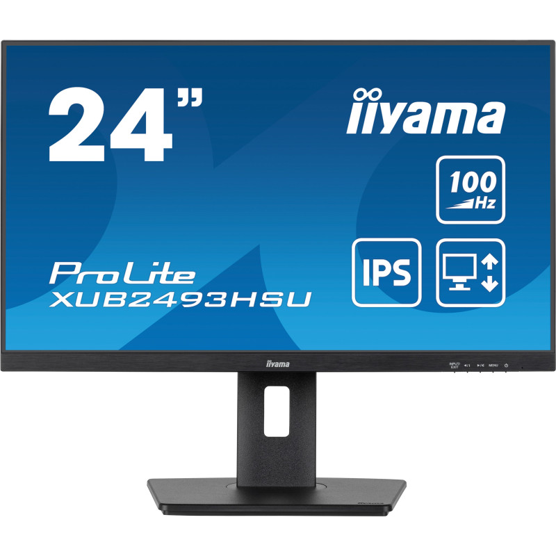 Monitor led 23,8" iiyama prolite xub2493hsu-b7 full hd nero