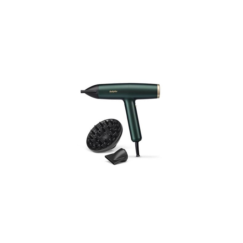 Asciugacapelli babyliss air power pro 1600w verde [d6555de]