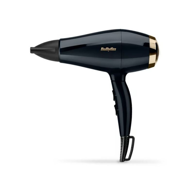 Asciugacapelli babyliss 2000w nero/blu scuro [5911e]
