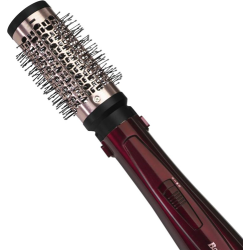 Spazzola babyliss per capelli umidi/asciutti 1000w rosso scuro/nero