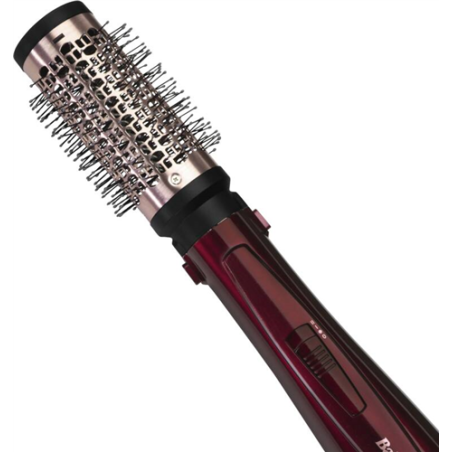 Spazzola babyliss per capelli umidi/asciutti 1000w rosso scuro/nero