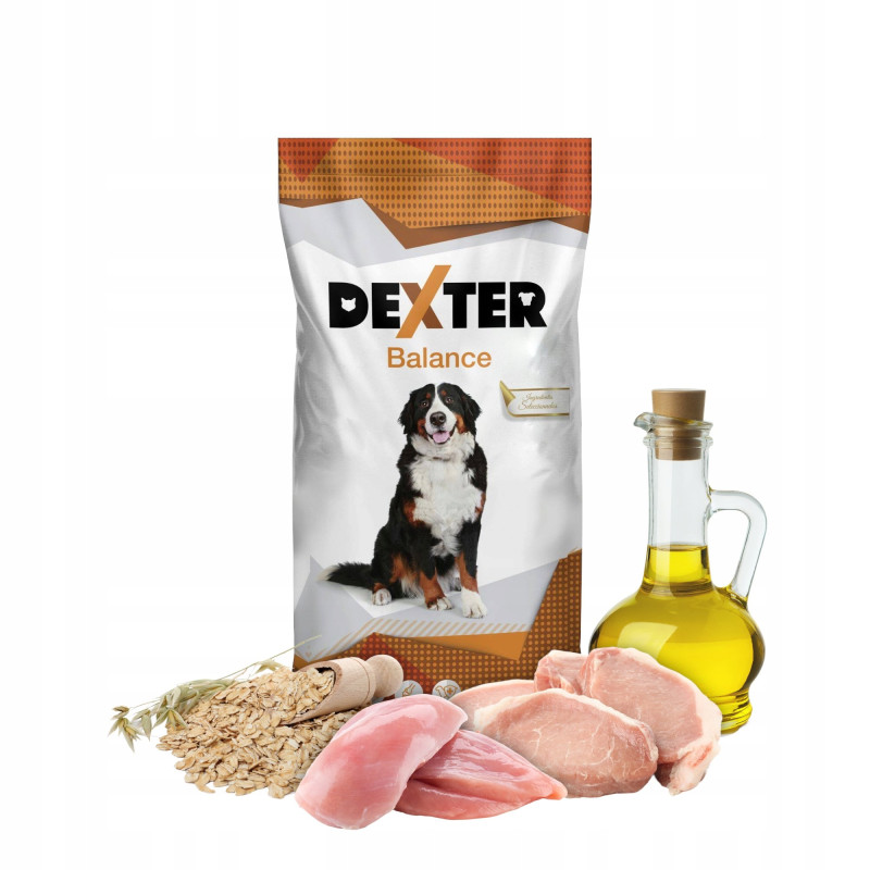Cibo per cani hurtownia karm dexter balance with vitamins 20 kg