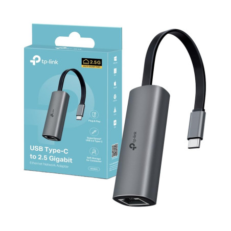 Adattatore di rete tp-link ue302c usb type-c a 2.5 gigabit