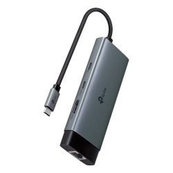 Hub usb tp-link uh6120c interface hub usb type-c grey [uh6120c]
