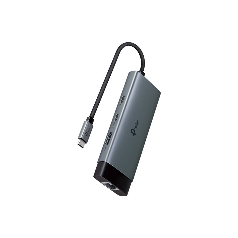 Hub usb tp-link uh6120c interface hub usb type-c grey [uh6120c]