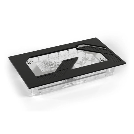 Alphacool apex distro plate dark base pro 901 rgb nero