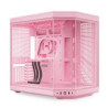 case hyte y70 midi-tower, tempered glass- strawberry milk
