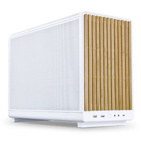 Case lian li dan cases a3-matx wood edition micro-atx bianco