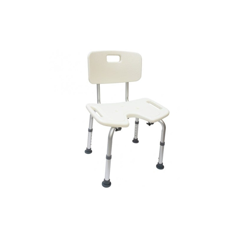 Sedia da doccia reha fund oliwier 810 rf-810 max 110kg bianco